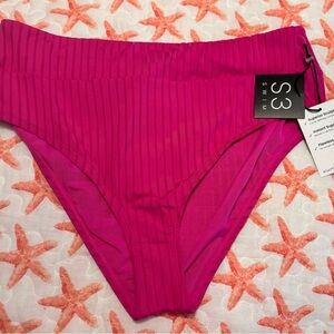 Women's Vibrant Pink Swim Panties
